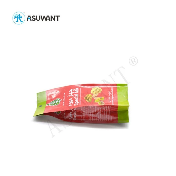Eco Plastic Side Gusset Food Packaging Bag For Grape Nuts