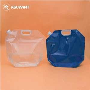 שקית זרבובית 1000 מ"ל עם ידית לשמפו של חומר ניקוי של מים שמן