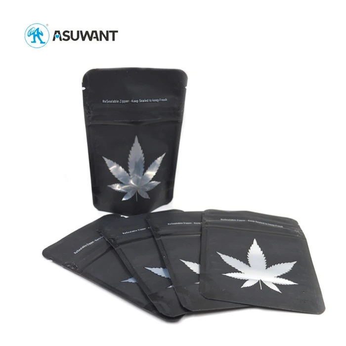 3.5 Dispensary Bags Exotic Packs Cannabis Weed Packaging Smell Proof Ziplock Bags