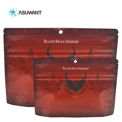 עישון ריח הוכחת תיק של מיילר שקיות אריזה עמידות לילד נעילה מיקוד