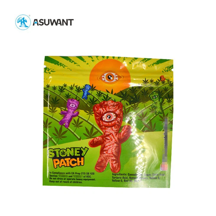 Smell Proof Zipper Custom Printed Food Packaging Bags FDA For Grain Store