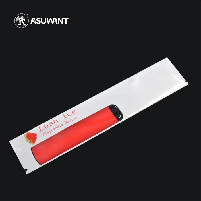 Smell Proof Tube Packaging Bag Vanilla Beans Pods Pre Roll Packaging Zip Lock Mylar Plastic Bag